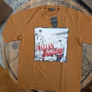 Italian Holiday Brown T-Shirt